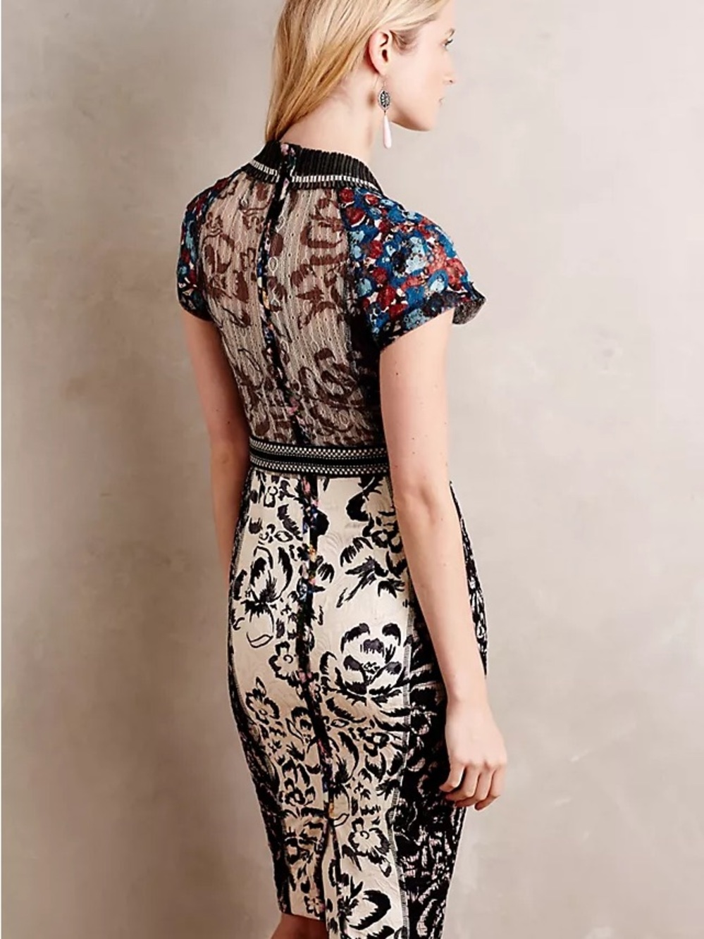 Beguile by Byron Lars Pencil Dress size 00 Petite EUC - Picture 2 of 6